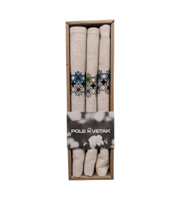 Комплект полотенец из 3 шт.24С112-ШР/рп/фкор/с т46х60 см 376 1