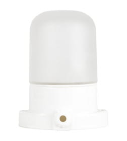 Светильник для бани керамика/стекло прямой IP54 E27 max 60Вт ЭРА НББ 02-60-001 