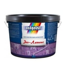Краска в/д внутр. "Diamant" Эко-Латекс,  2,5 л    (3,98 кг)