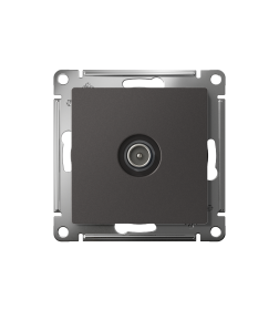 Розетка TV проходная 4DB, механизм Базальт ATN001492 SE AtlasDesign