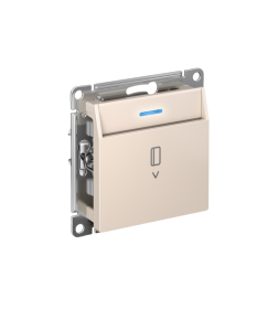 Выключатель карточный, механизм бежевый ATN000267 SE AtlasDesign