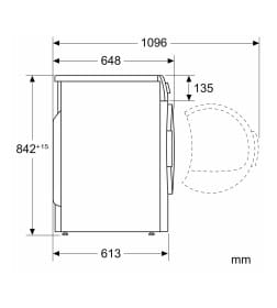 Сушильная машина Bosch WTH86277PL