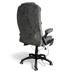 Вибромассажное кресло CALVIANO Veroni 56 серый плюш