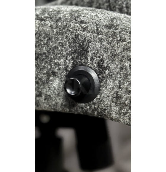 Вибромассажное кресло CALVIANO Veroni 56 серый плюш