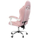 Вибромассажное кресло Calviano ASTI ULTIMATO pink fabric