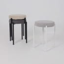 Табурет BOB, b03 CREAM LUX\черный 126497 (126497) 