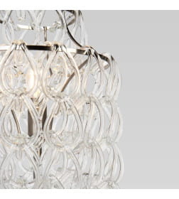 Светильник настольный с фигурным стеклом 1_380