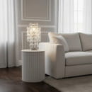 Светильник настольный с фигурным стеклом 1_380 (a071580) 