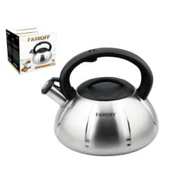 Чайник Fanhoff 3,0 л, 17,5 см FH-69711 нержавеющая сталь