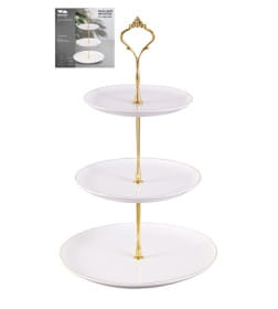 Ваза для фруктов 3-х ярусная Lavenir "Элит" 100-670