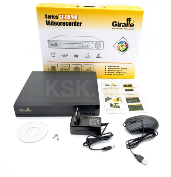 Гибридный видеорегистратор GF-DV1604 (НФ-00000980) 