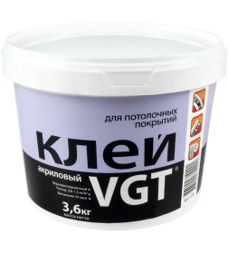 Клей для потолочных покрытий VGT 3,6 кг