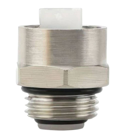 Клапан отсекающий для воздухоотводчика 1/2" ВР-НР никелированный Varmega VM13302