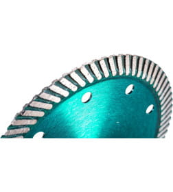 Диск алмазный 125х22,23мм Trio-diamond Turbo PRO Железобетон