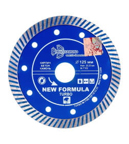 Диск алмазный 125х22,23мм TRIO-DIAMOND TURBO "New Formula"