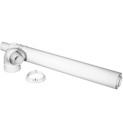 Коаксиальный дымоход 60/100 (750мм) Thermex Vega 29300540