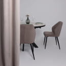 Стул MICHAEL-R1 360, b05 LATTE LUX\черный (127413) 