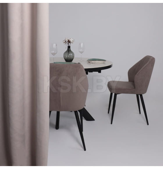 Стул MICHAEL-R1 360, b05 LATTE LUX\черный (127413) 