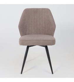 Стул MICHAEL-R1 360, b05 LATTE LUX\черный