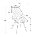 Стул Rafael M-R 360, b03 CREAM LUX\золото (127414) 