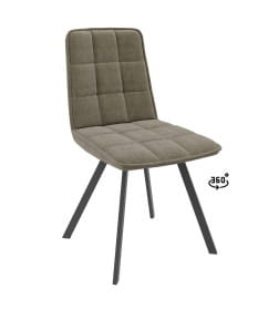 Стул Rafael M-R 360, b05 LATTE LUX\черный