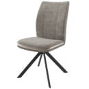 Стул SMART-R 360, g05 GREY BEIGE шенилл LUX - d07 PEARL GREY LUX\черный (128261) 