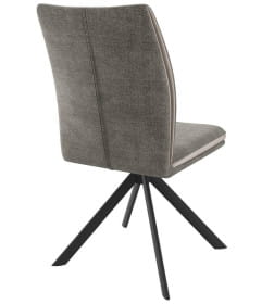 Стул SMART-R 360, g05 GREY BEIGE шенилл LUX - d07 PEARL GREY LUX\черный