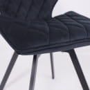 Стул Rafael M-R 360, d24 BLACK LUX\черный (128053) 