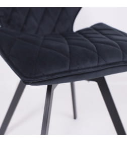 Стул Rafael M-R 360, d24 BLACK LUX\черный