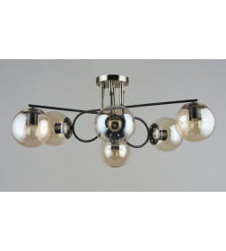 Светильник SX-N-4243/6 BK+AB