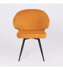 Стул ROB-R1 360, d16 OCHRE LUX\черный