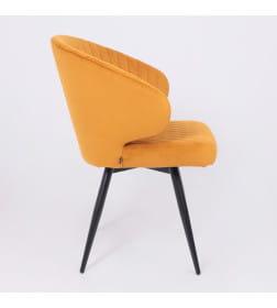 Стул ROB-R1 360, d16 OCHRE LUX\черный