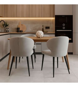 Стул ROB-R1 360, b20 SILVER LUX\черный