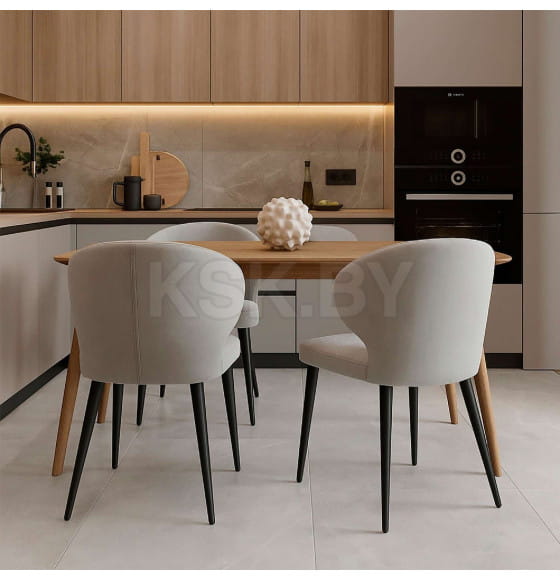 Стул ROB-R1 360, b20 SILVER LUX\черный (127753) 