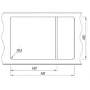 Мойка кухонная ARFEKA ZIA 76 SILKEN WHITE (ZIA 76 SILKEN WHITE) 