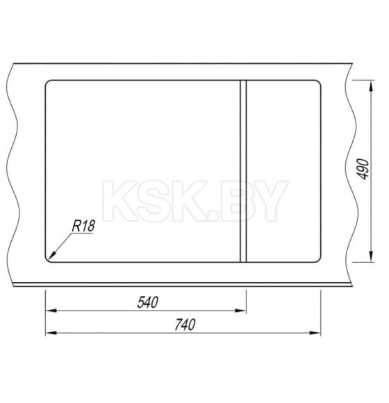 Мойка кухонная ARFEKA ZIA 76 SILKEN WHITE (ZIA 76 SILKEN WHITE) 