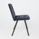 Стул ROMMY, d24 BLACK LUX\черный (126949) 