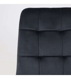 Стул ROMMY, d24 BLACK LUX\черный