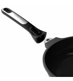 Сковорода с антипригарным покрытием 24см, 2л со съемной ручкой Leo Phantom BergHOFF