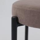 Табурет BOB, b05 LATTE LUX\черный (129332) 