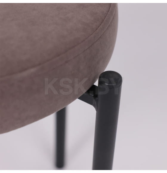 Табурет BOB, b05 LATTE LUX\черный (129332) 