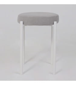 Табурет BOB, b20 SILVER LUX\белый