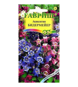 Аквилегия Бидермейер, культурная (водосбор)* 0,05г сер. Альпийская горка 