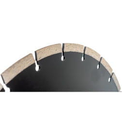 Диск алмазный 350,25,4мм увеличенный сегмент GRAFF