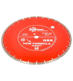 Диск алмазный 400х25,4мм Trio-diamond Сегментный серия New Formula