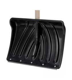 Лопата снеговая пластиковая 465х340 мм с дер. черенком STARTUL MASTER, ST9056-9