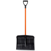 Лопата снеговая пластиковая 500х375 мм со стальным черенком STARTUL MASTER, ST9056-5