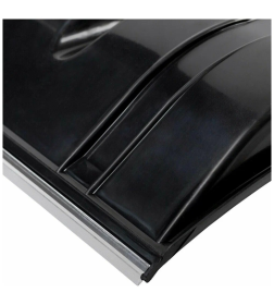 Лопата снеговая пластиковая 500х375 мм со стальным черенком STARTUL MASTER, ST9056-5