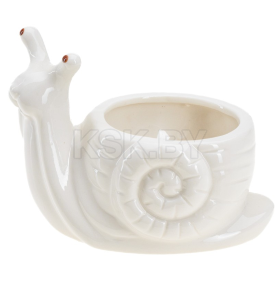 Кашпо керамическое "Улитка" 13*9*9 см (арт. 28341964, код 292325) (28341964) 