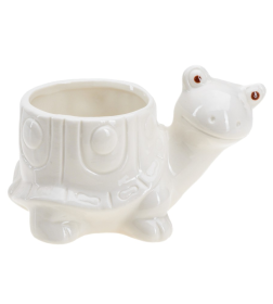 Кашпо керамическое "Черепашка" 14*8,5*9 см (арт. 28342110, код 292332)